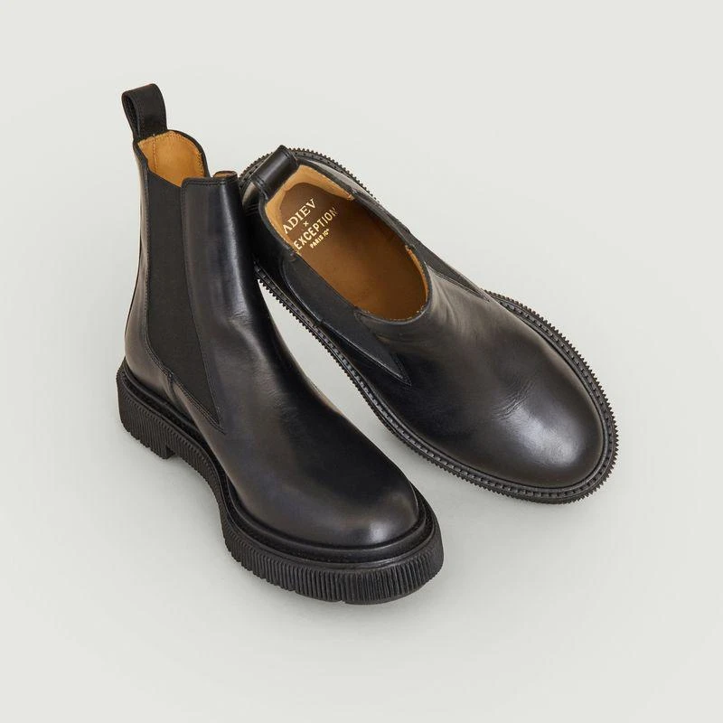 L'Exception Paris Leather Chelsea Boots type 146 Adieu X L'Exception Noir L'EXCEPTION PARIS 5