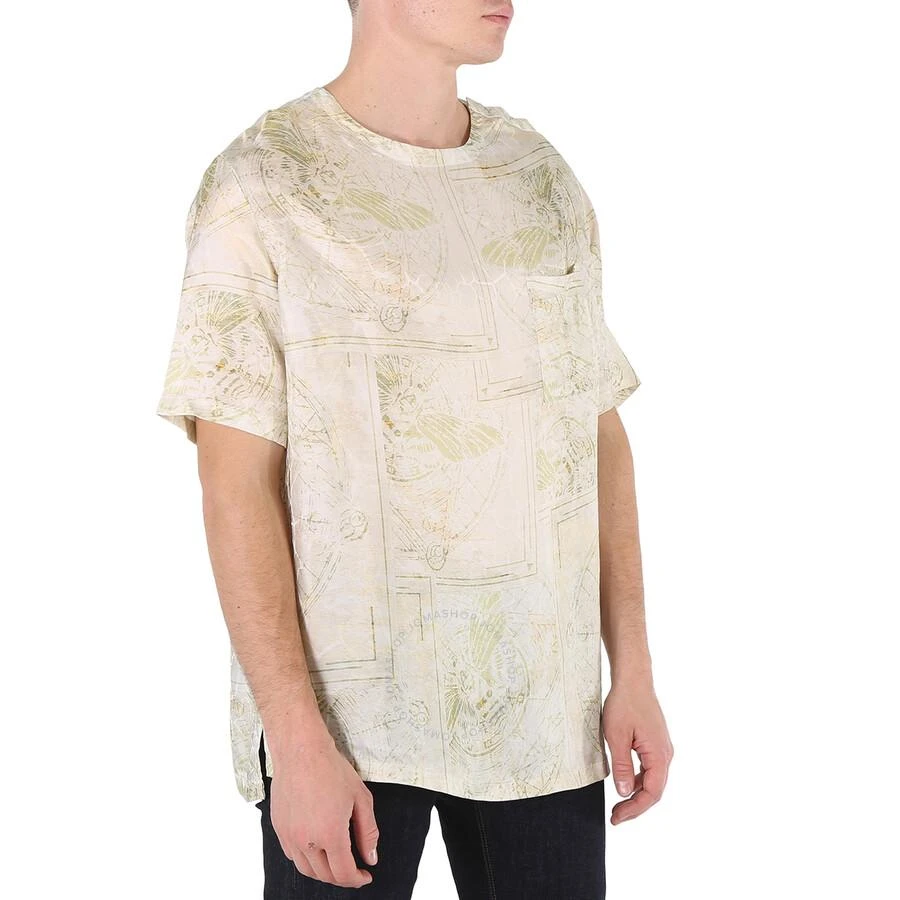 Emporio Armani Men's Compass-Rose Print Twill T-shirt 2
