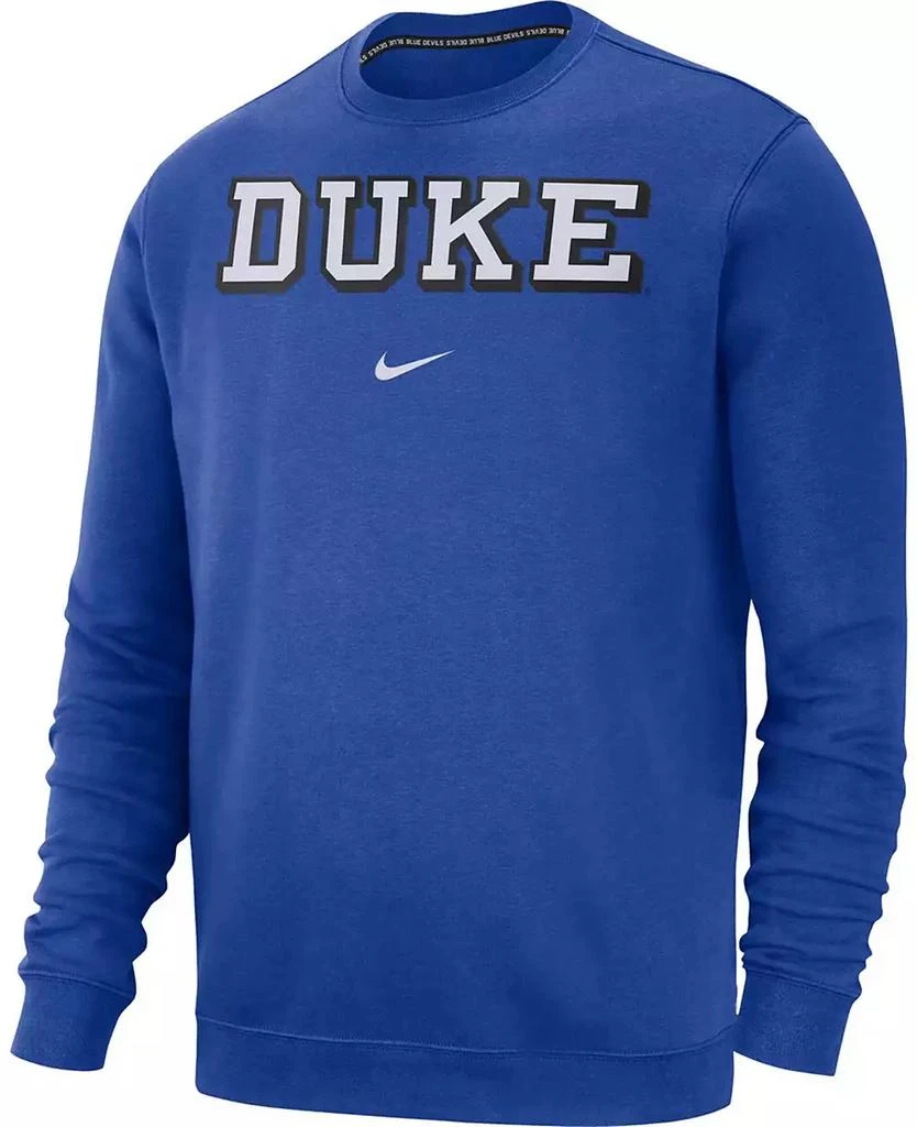 NIKE Men's Blue Devils Club Fleece Sweatshirt 2