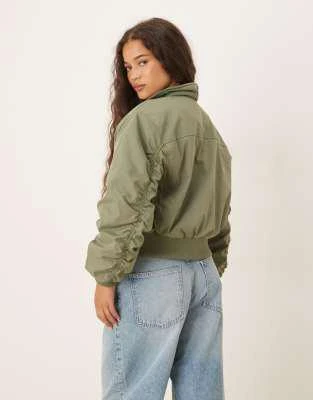 Cotton On Cotton On Toby bomber jacket in khaki 4