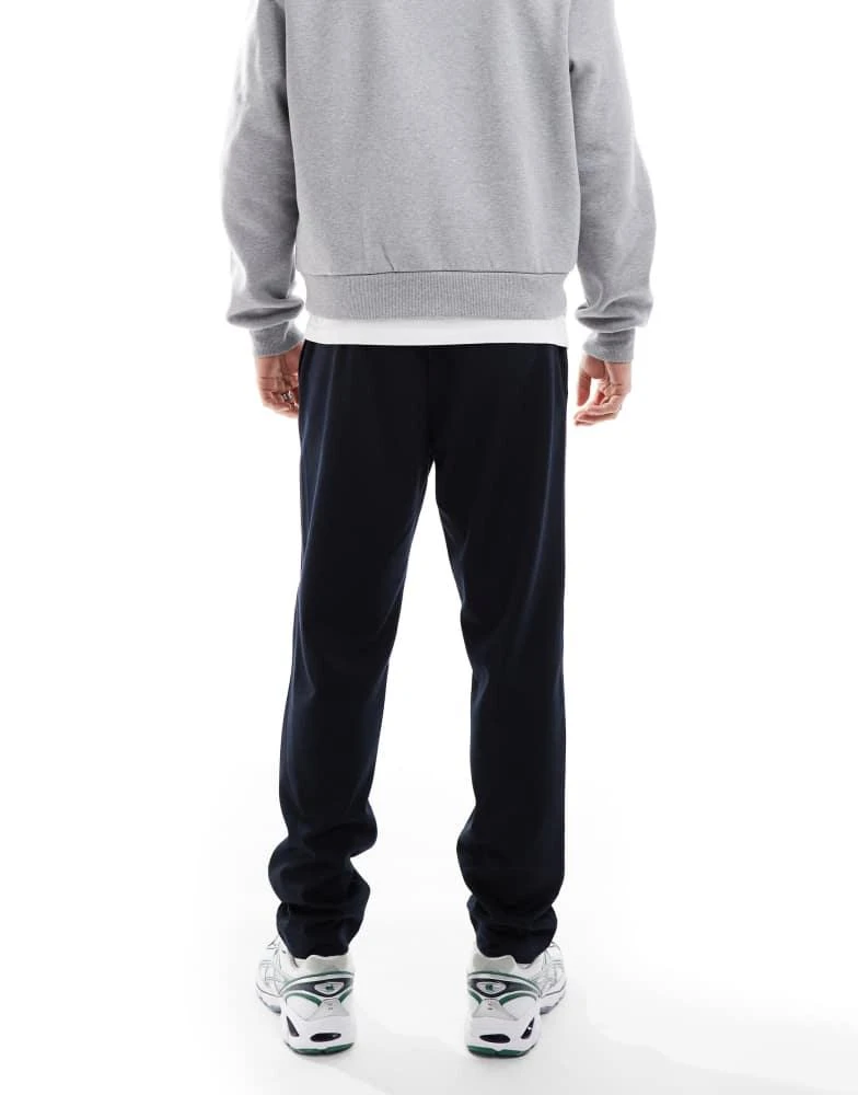 Jack & Jones Jack & Jones tapered drawstring smart trouser in Navy 5