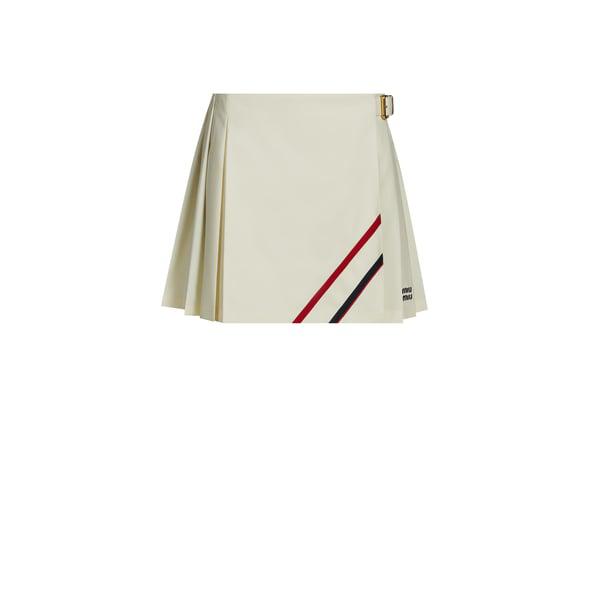 Miu Miu Camel Mohair Blend Mini Skirt - Dresses & Skirts