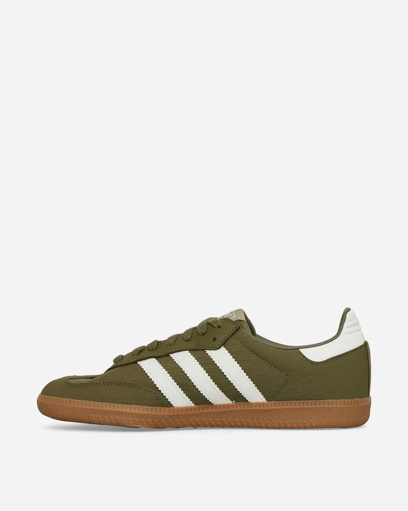 Adidas Samba OG Sneakers Focus Olive / Wonder White 3