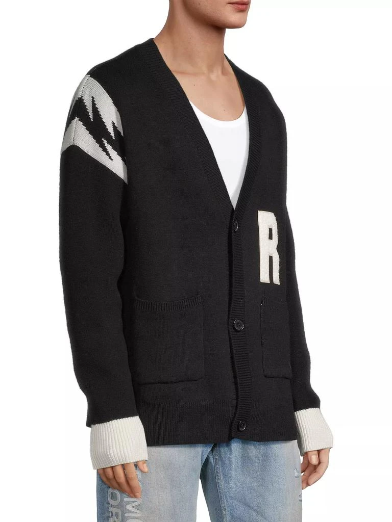 Rhude Lightning Cotton-Cashmere Cardigan 4