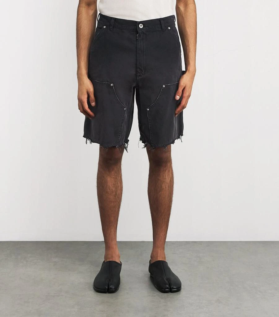 MAISON MARGIELA Washed Jeans Shorts 3