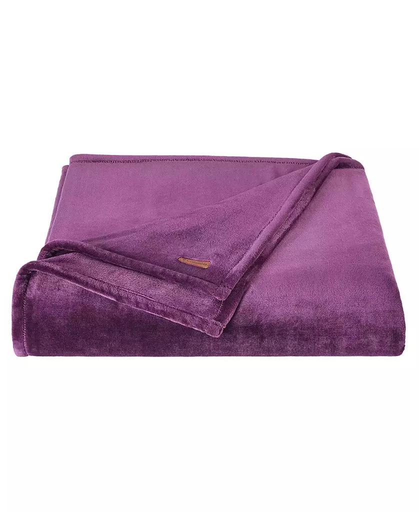 Columbia Super Soft Plush Fleece Blanket 2