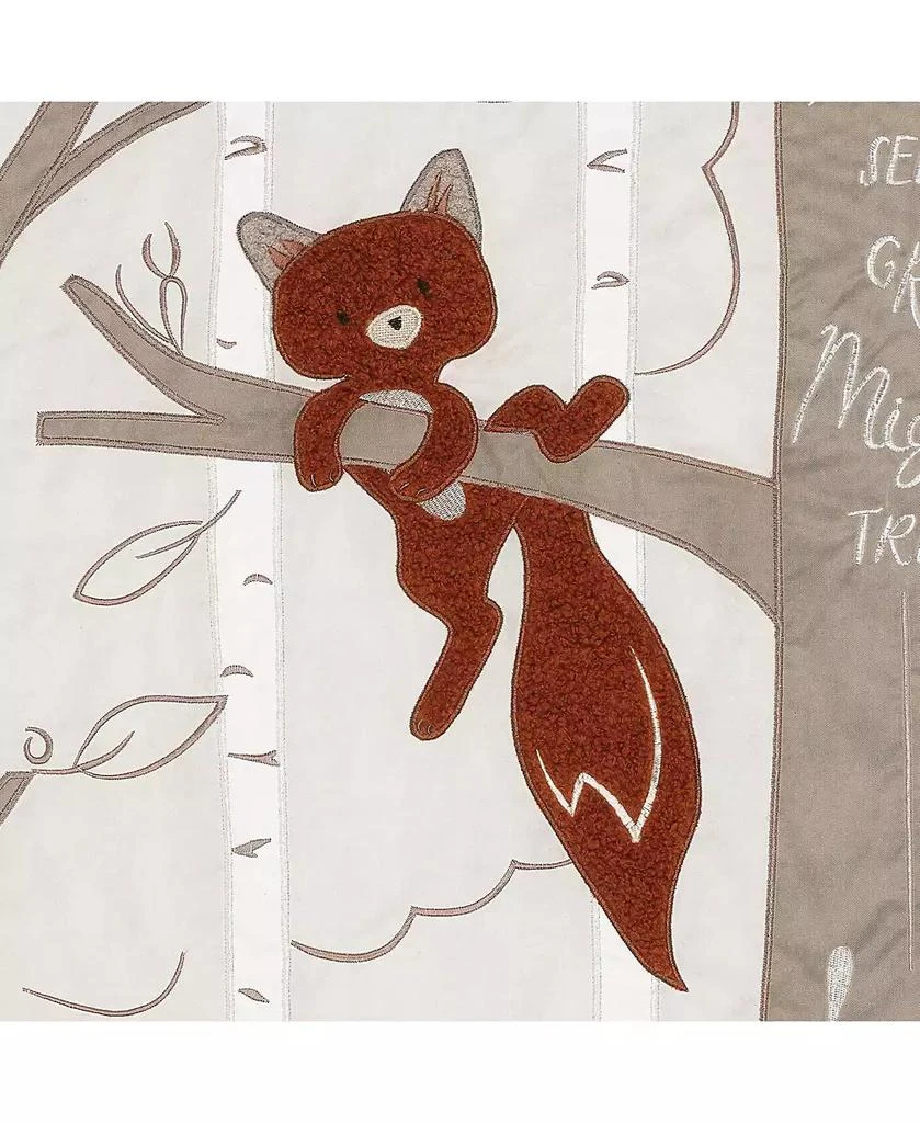 Lambs 
Ivy Treetop Fox Woodland Tree Nursery 3-Piece Baby Crib Bedding Set 5