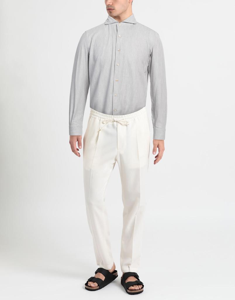 LUIGI BORRELLI NAPOLI Solid color shirt