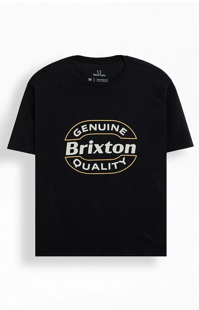 Brixton Black Keaton T-Shirt 1
