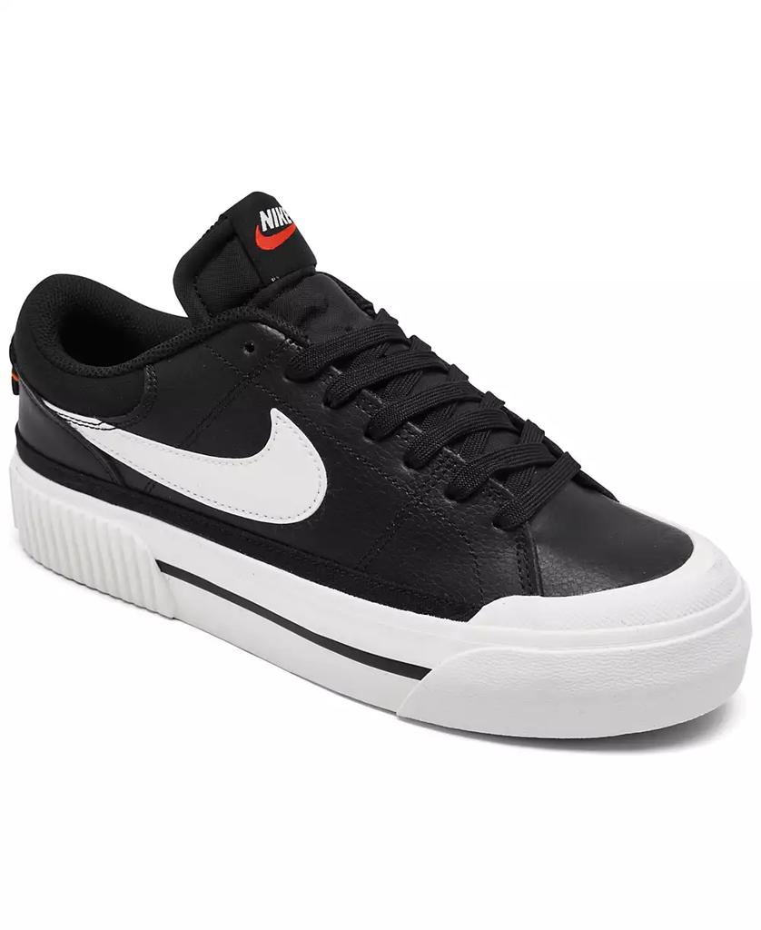 NIKE Women's Court Legacy Lift Platform Casual Sneakers from Finish Line