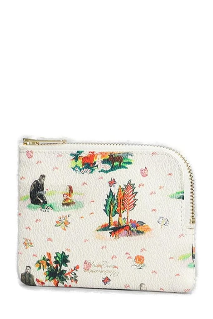 UNDERCOVER Undercover All-Over Patterned Zip-Up Wallet 3