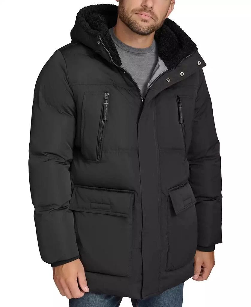 Marc New York by Andrew Marc Men's Mackay Faux-Fur Parka Jacket 1