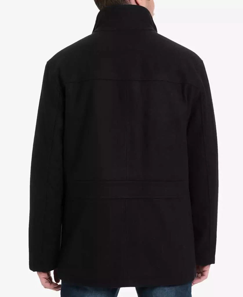 London Fog Men's Wool-Blend Layered Car Coat, Created for Macy's 3