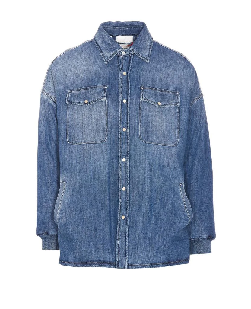 Alexander McQueen Alexander McQueen Long Sleeved Denim Shirt 1