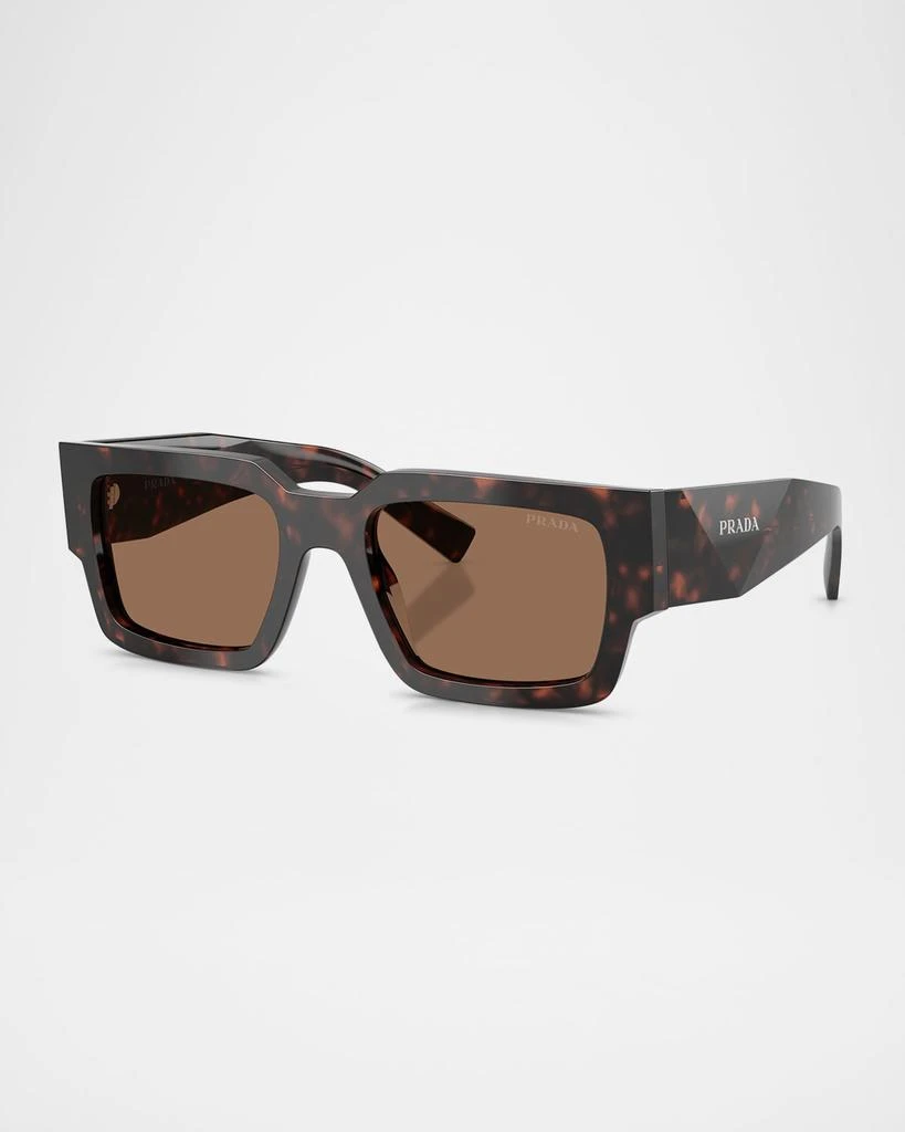 Prada Men's PR B17S Rectangular Sunglasses 3