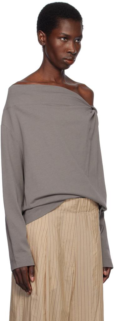 DRIES VAN NOTEN ベージュ　トップス Taupe Off-Shoulder Top – On Sale Now with Up to 20% Off | Discover