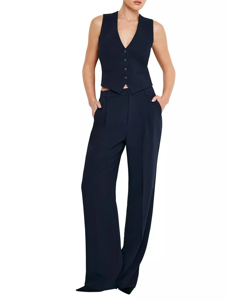 Good American Luxe Suiting Column Trousers 2