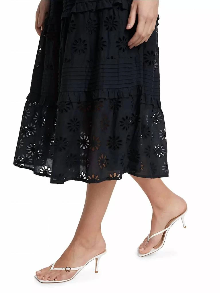 Rails Rails - Gail Floral Embroidered Midi Skirt 4