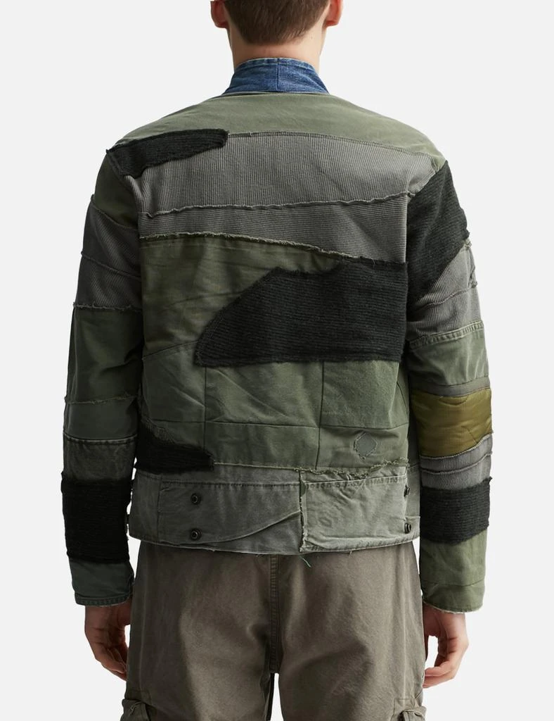 Greg Lauren Mixed Army Cropped GL1 4