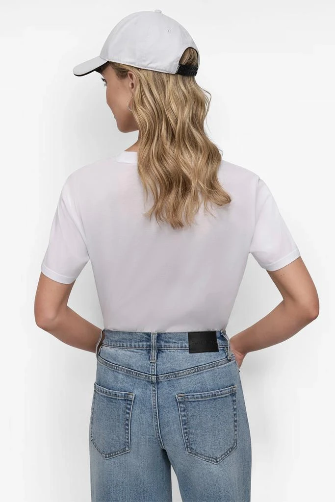 DKNY EMBELLISHED LOGO TEE 2