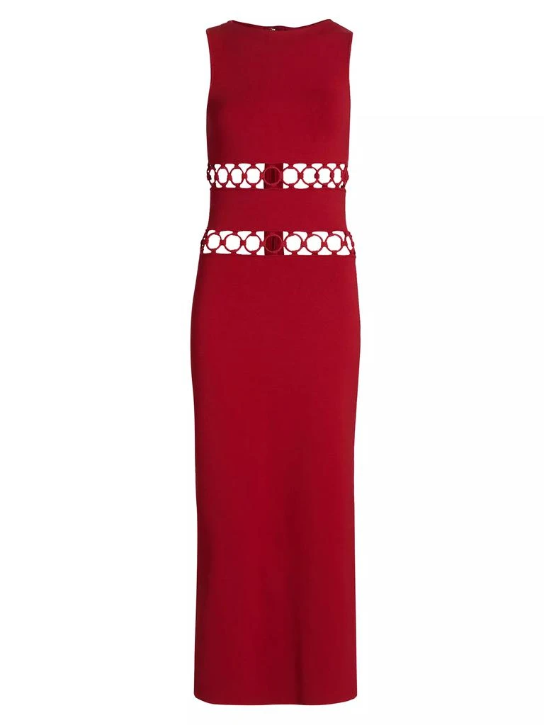 Cult Gaia River Compact-Knit Maxi Dress 1