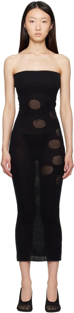 Paloma Wool Black Artemas Midi Dress 1