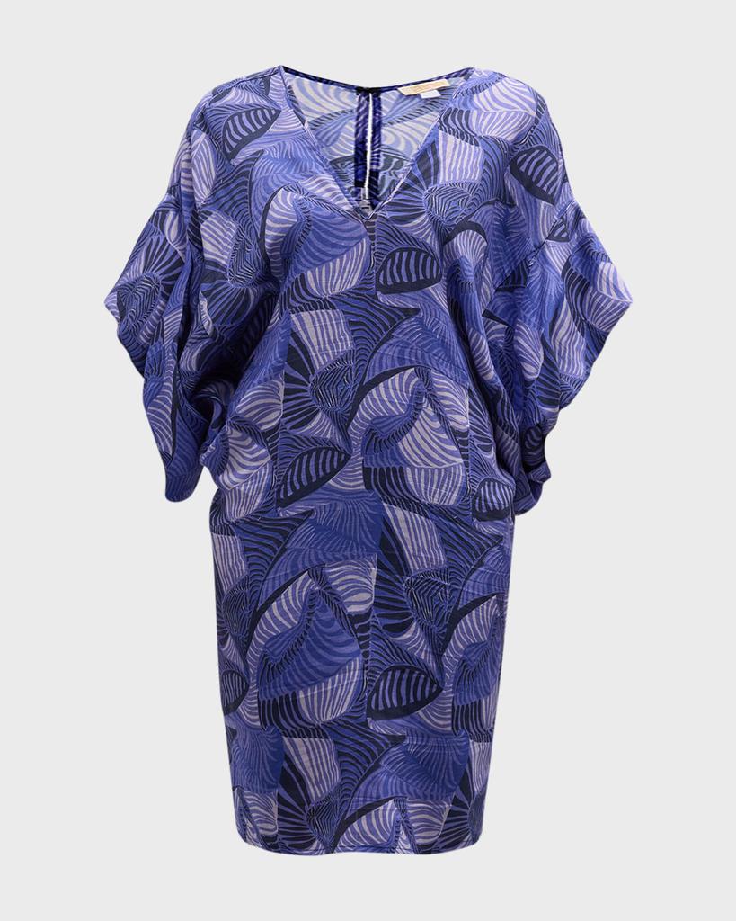 Jaline Alison Geo Print Mini Dress