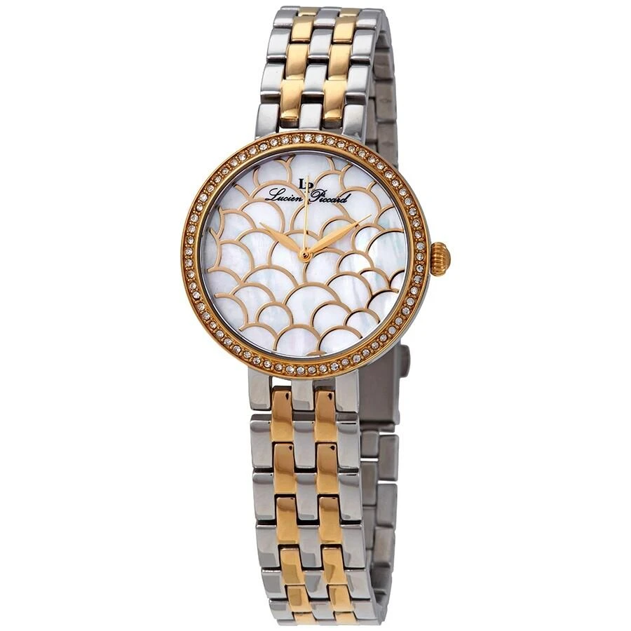 Lucien Piccard Ava Mother of Pearl Dial Ladies Watch LP-28022-SG-22MOP 1