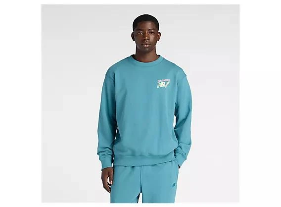 New Balance Classic Tri-Logo French Terry Crew