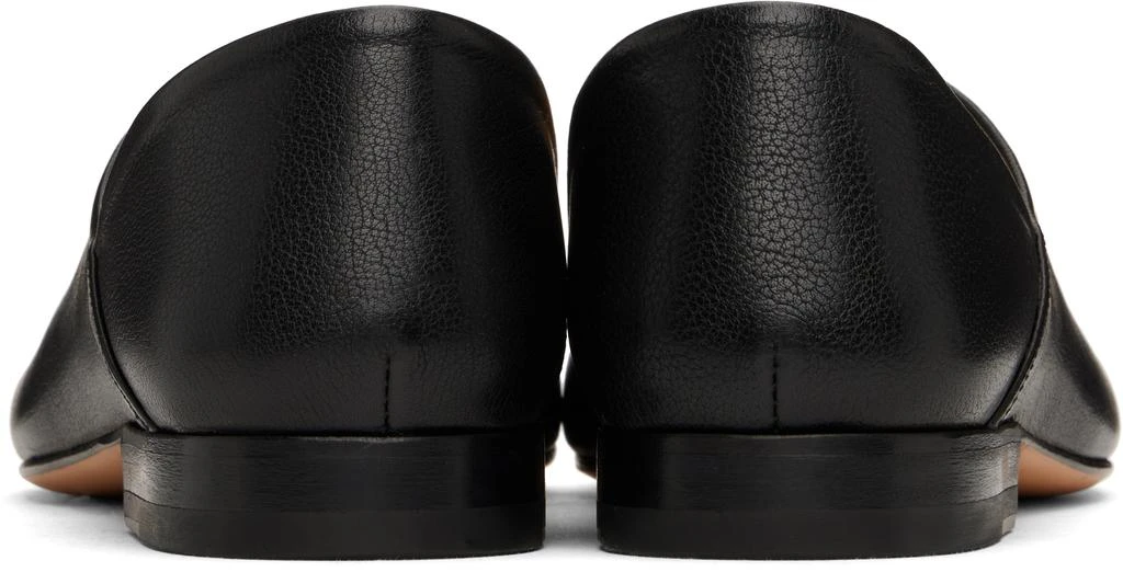 Lemaire Black Leather Slippers 2