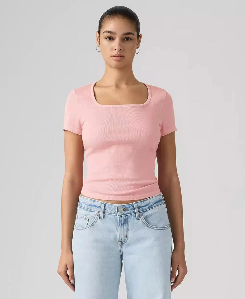 Levi
s Women
s Essential Square Neck T-Shirt 2