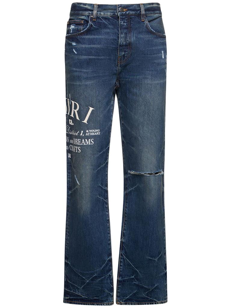 AMIRI Indigo MX1 Bandana Jacquard Jeans WAIST-US-32 - Jeans AMIRI Indigo MX1 Bandana Jacquard Jeans WAIST-US-32 - Jeans