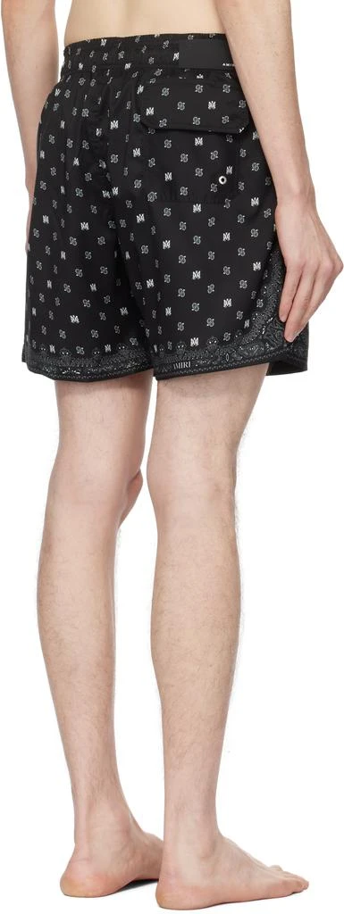 AMIRI Black MA Paisley Swim Shorts 3