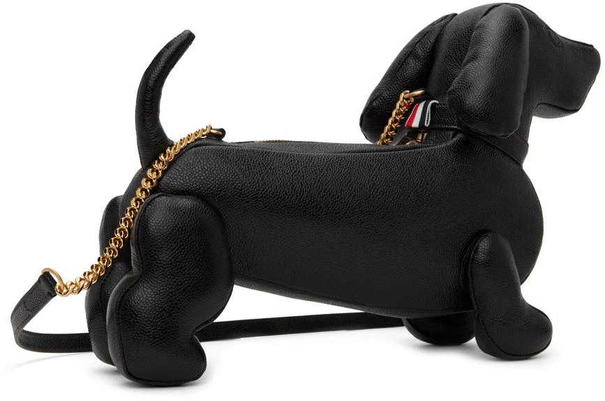 Thom Browne Black Mini Hector Bag 2