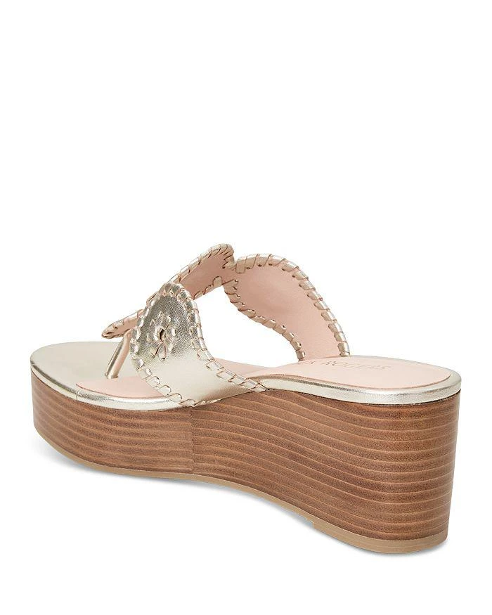 Jack Rogers Women's Kimberly Mid Wedge Platform Sandals 4