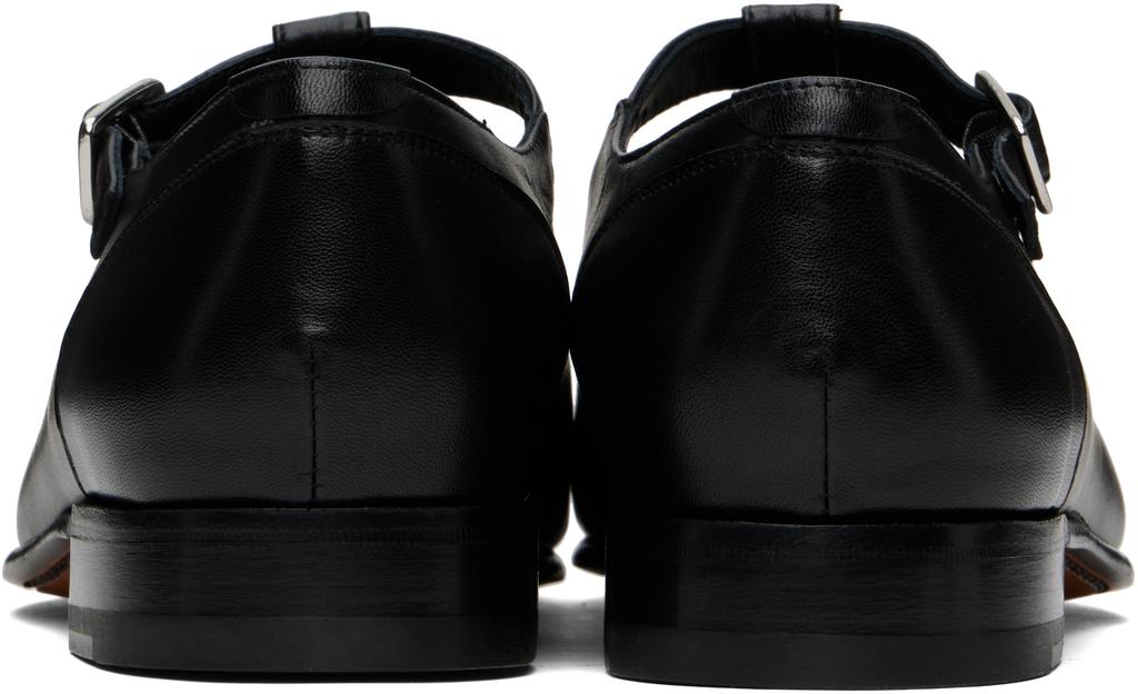 BODE Black School Monkstraps