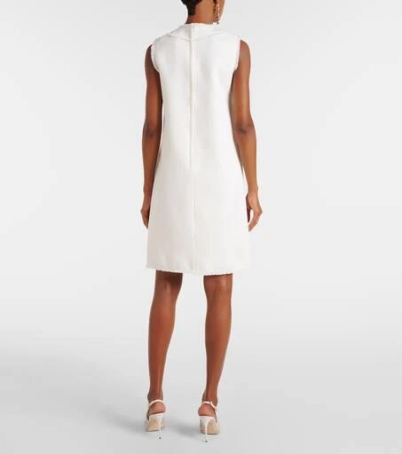 Dolce & Gabbana DG wool-blend tweed shift dress 3