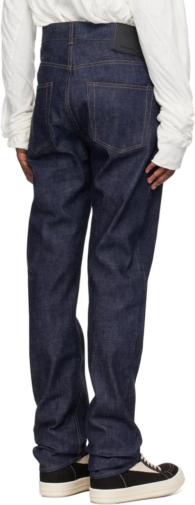 Rick Owens Indigo Porterville Detroit Cut Jeans 3