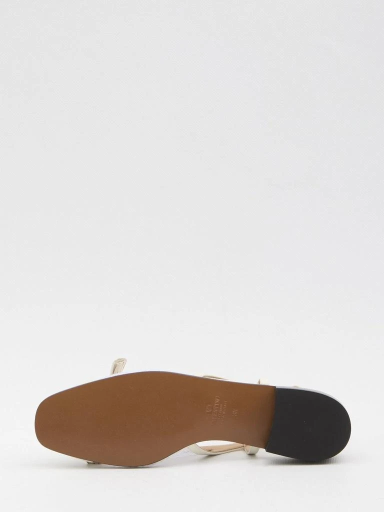 Valentino Valentino Valet Du Roi Slingback Flat Shoes 5