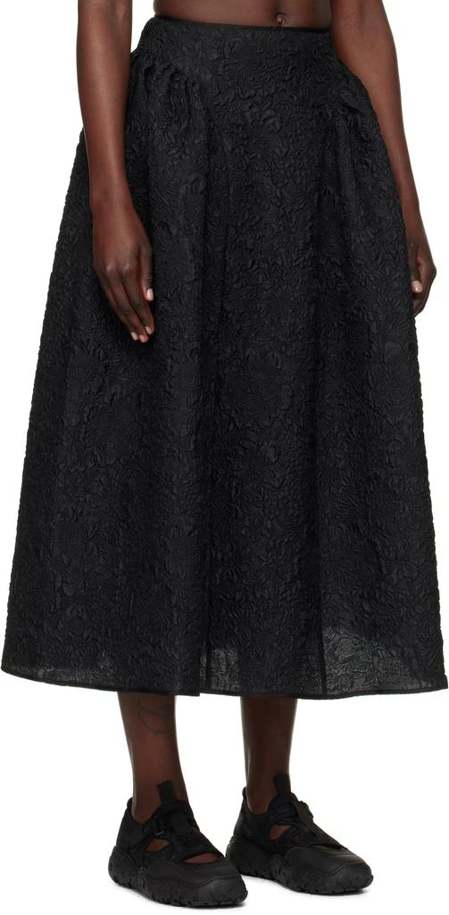 CECILIE BAHNSEN Black Fabiola Maxi Skirt 2