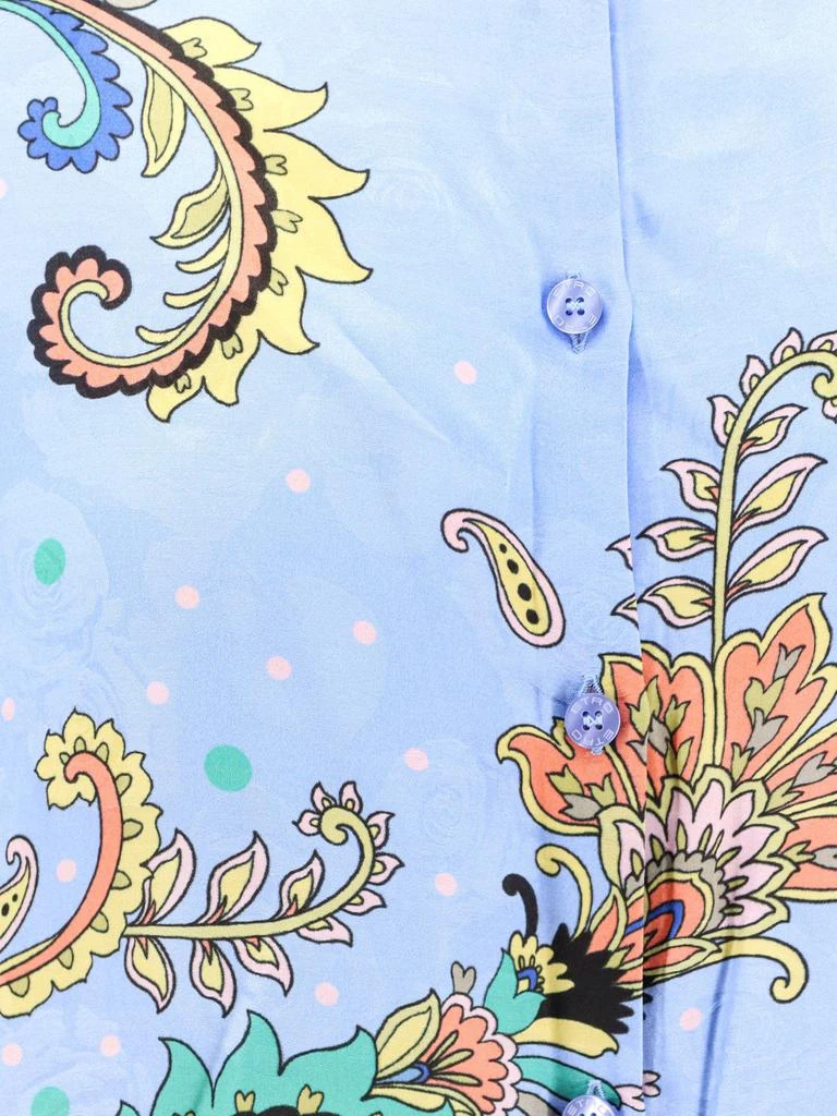 ETRO Viscose and silk shirt with iconic motif 5