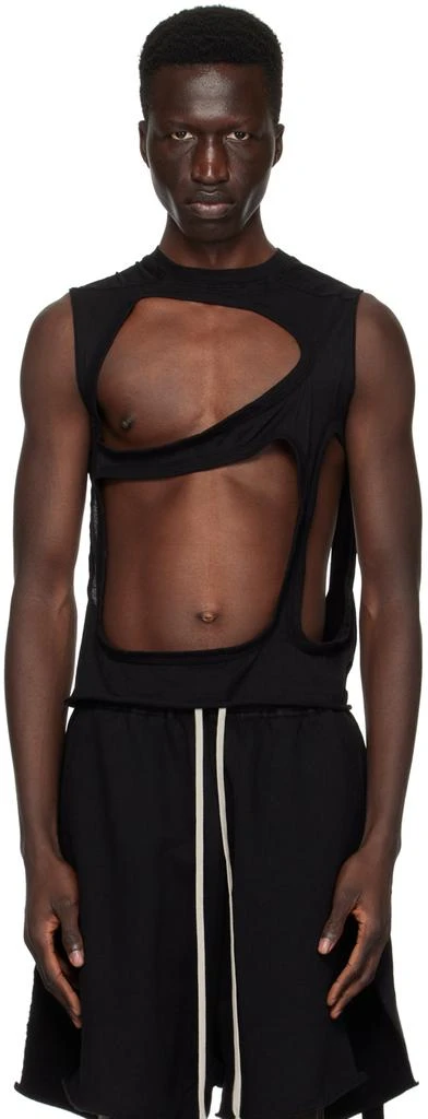 Rick Owens Black Membrane II Tank Top 1