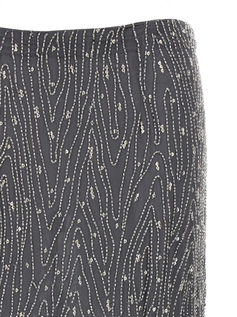 P.A.R.O.S.H. P.A.R.O.S.H. Sequin Embellished Midi Skirt 3