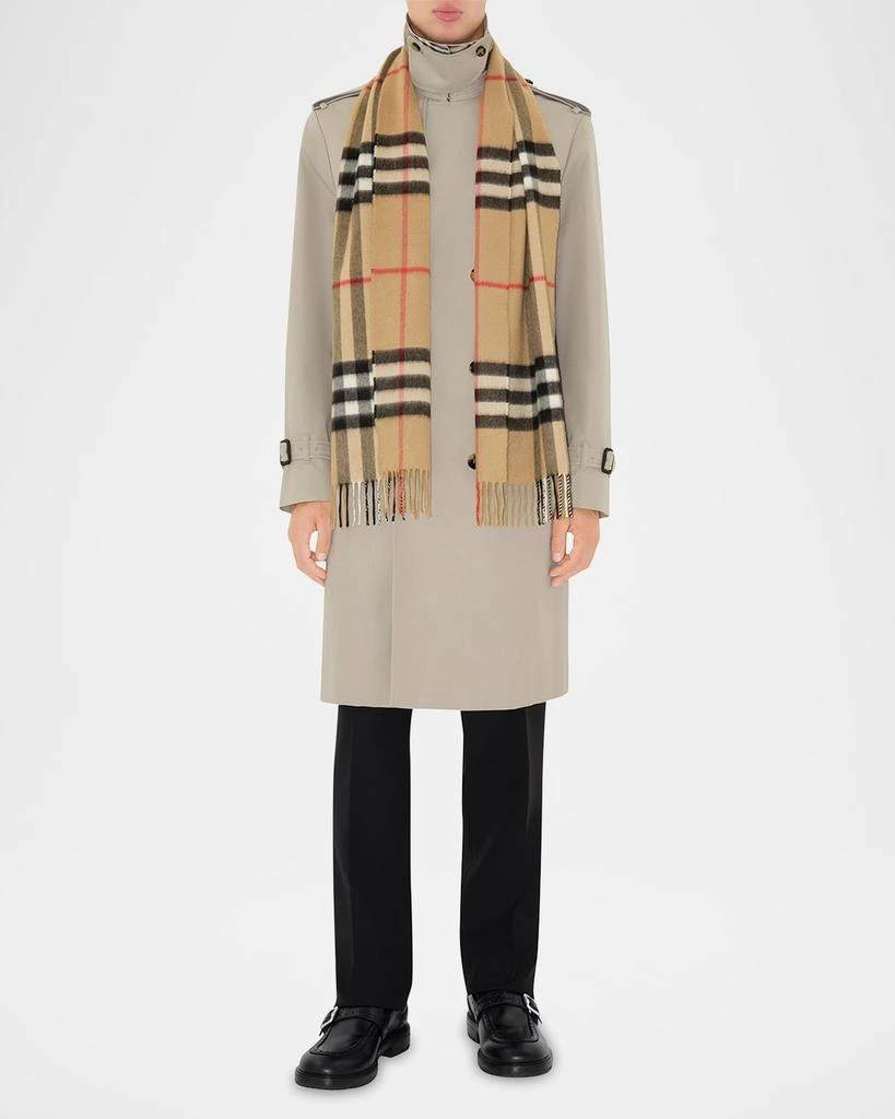 Burberry Giant Check Cashmere Scarf 3