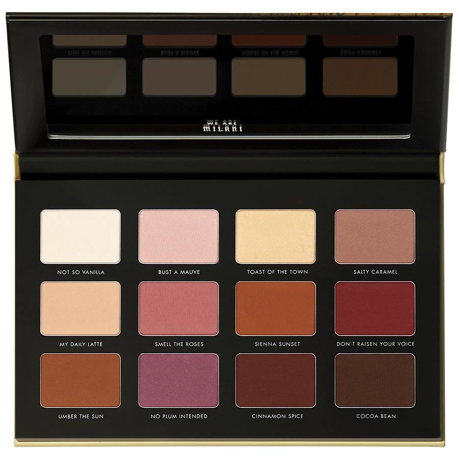Milani Gilded Eyeshadow Palette, Most Loved Mattes 1