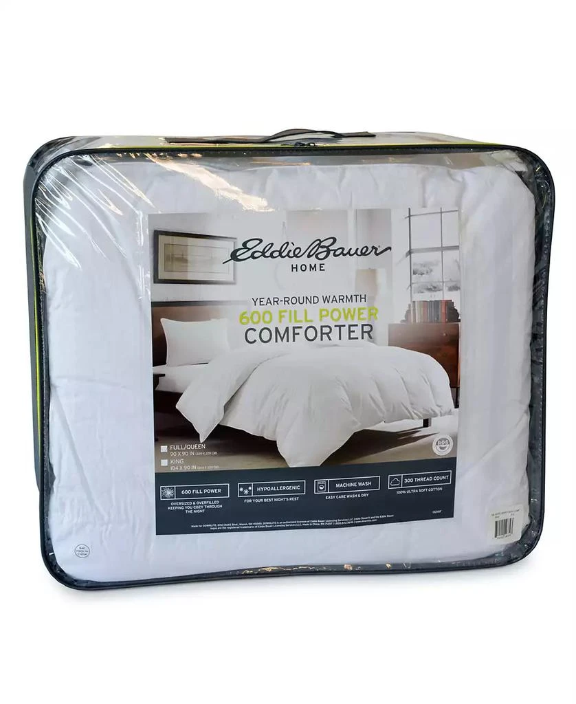 Eddie Bauer All Season RestAssured Luxury Striped 300 Thread Count 600 Fill Power Down Comforter 3