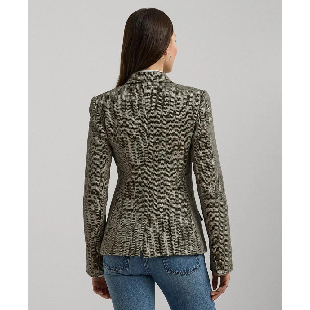 Ralph Lauren Women's Herringbone Tweed Blazer 2