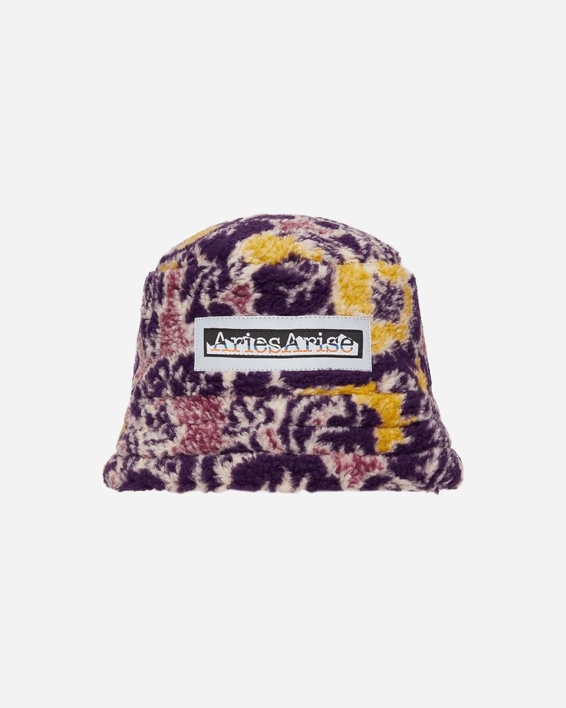 Aries Fleur Fleece Bucket Hat Multicolor