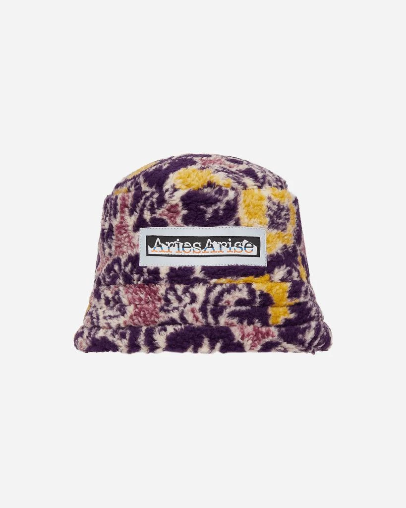 Aries Fleur Fleece Bucket Hat Multicolor 2