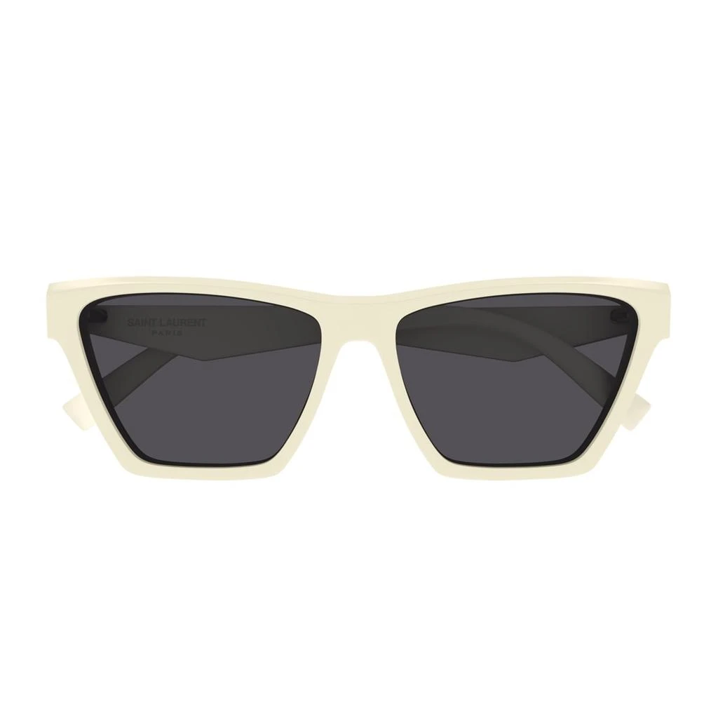 Shop Saint Laurent Sl M103 Linea Monogram 007 Ivory Black 